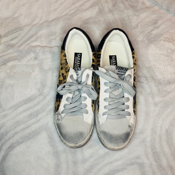 Leopard Print Star Sneakers - Picture 5 of 6